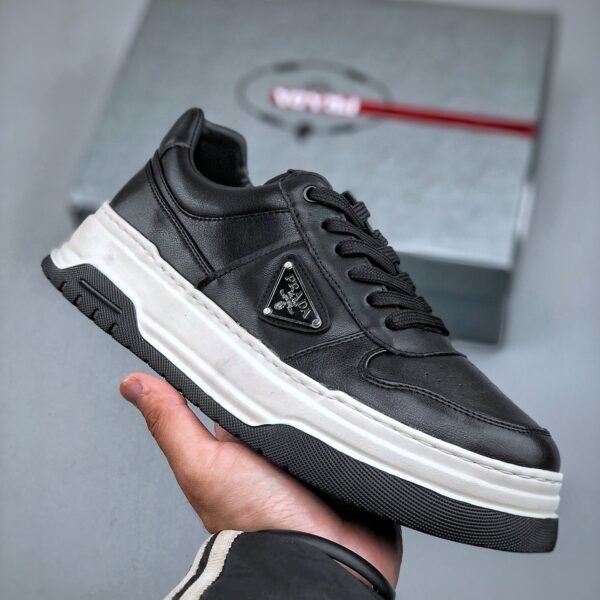 PR Cloudbust Thunder Low Black Leather - Sneakers