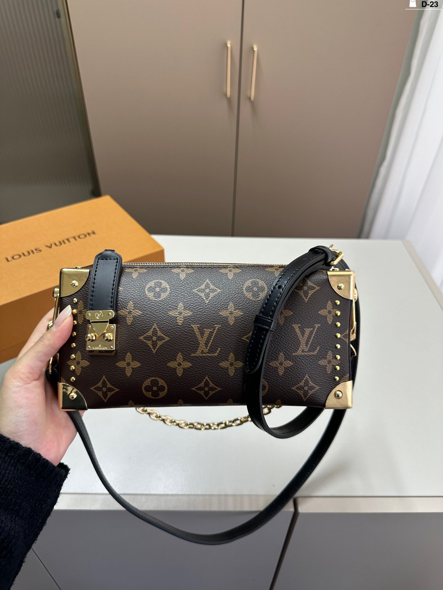 LV Petite Malle Monogram - Bag - Image 8