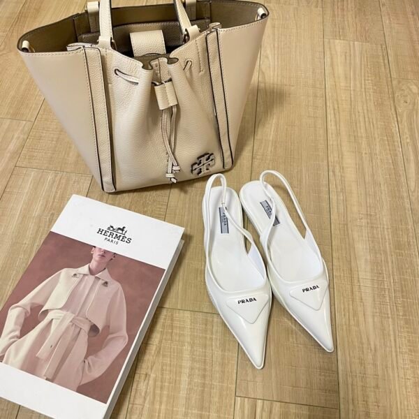 PR Triangle Logo Slingback - Shoes