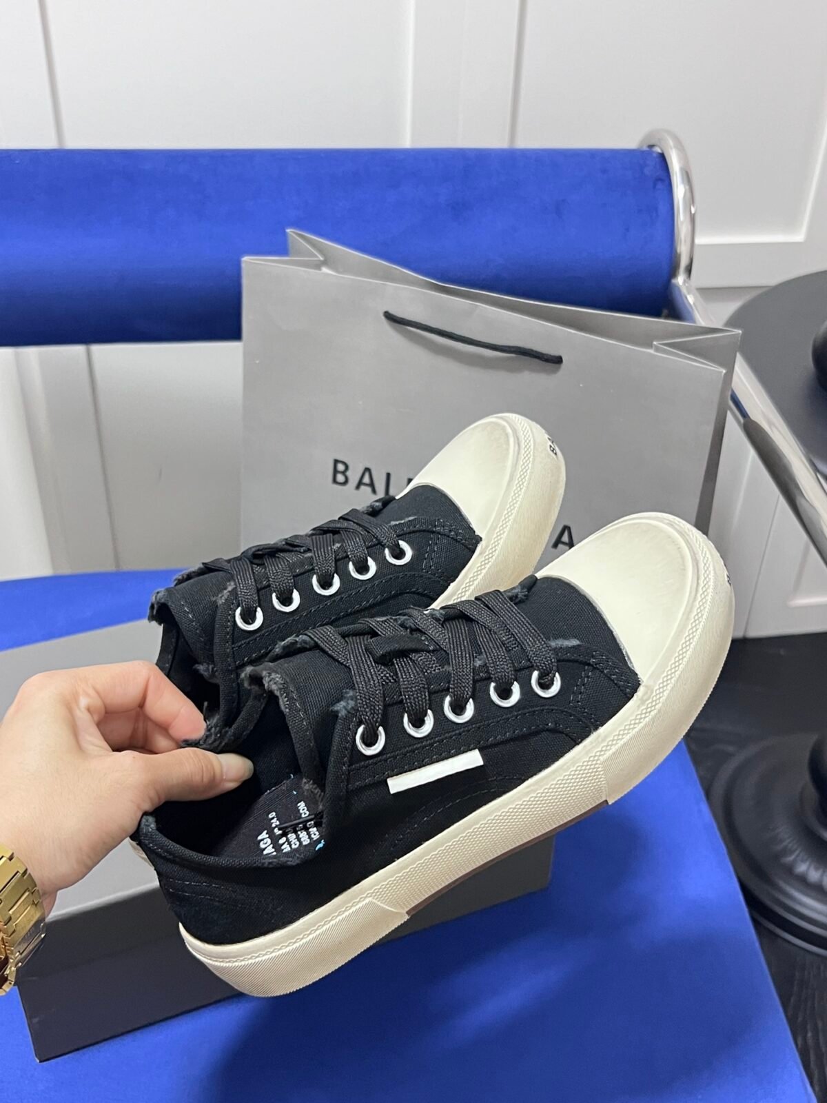 BAL Paris Low-Top – Sneakers – Black — 5