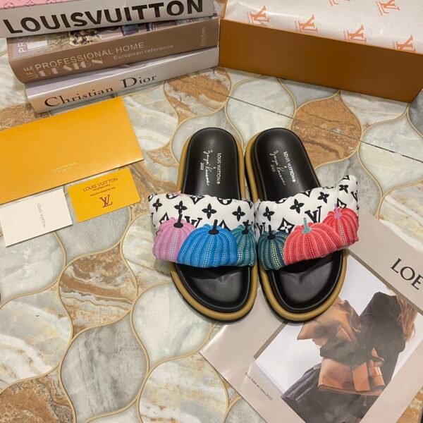 LV Yayoi Kusama Pool Pillow Comfort - Slides
