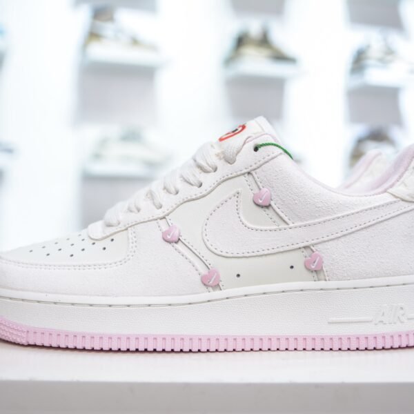 NK Air Force 1 Low Valentine's Day White/Pink - Sneakers