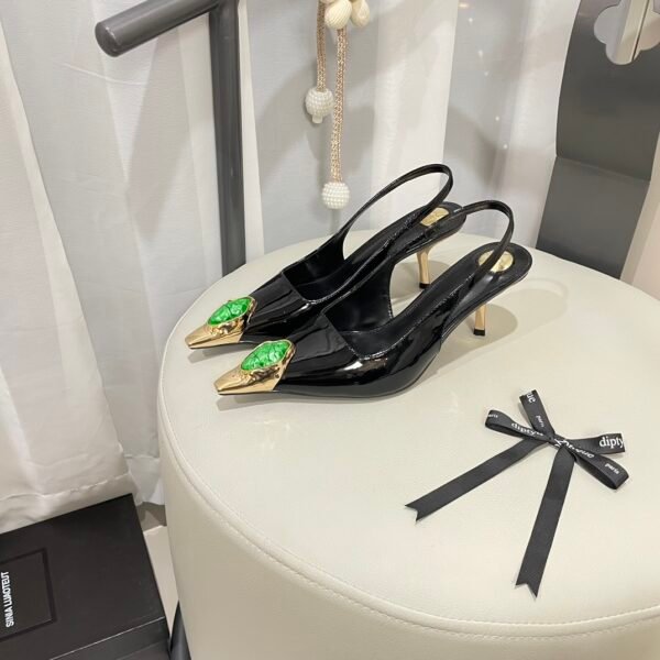 YSL Opyum Slingback Pumps - Heels