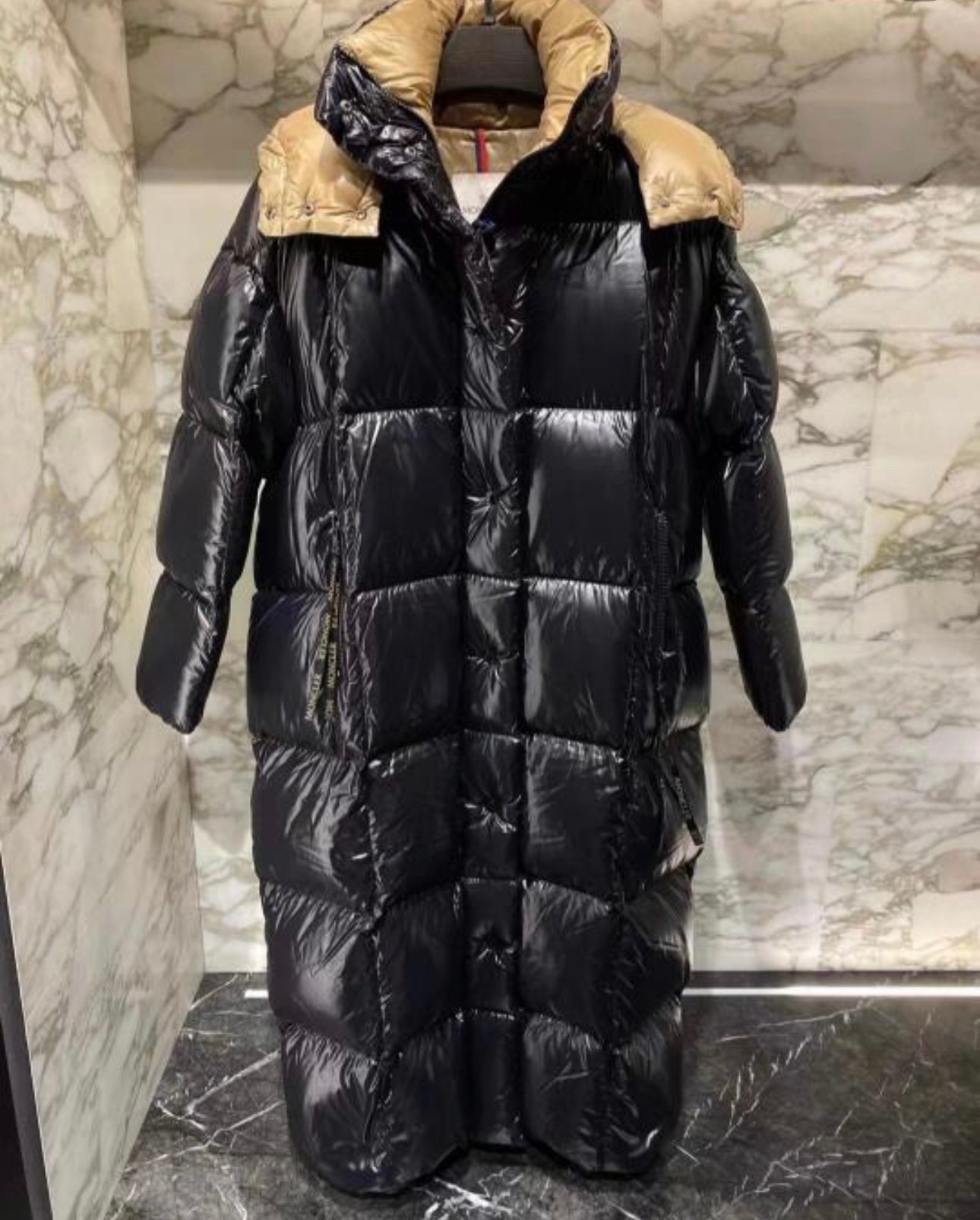 MCL Parnaiba Long Down Coat Black - Coat - Image 7