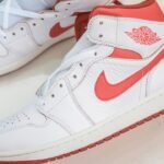 NK Air Jordan 1 Mid – Sneaker – Arancione