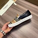 BBR Vintage Check Slip-On Beige/Black – Shoes