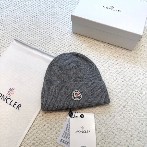 MCL Logo Beanie Grey Wool - Hat