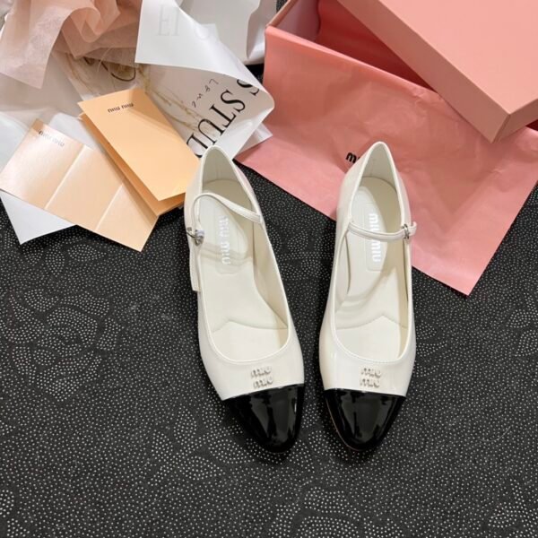 MIU Mary Jane Ballet Flats - Shoes