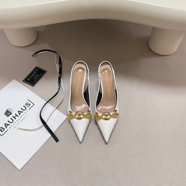 GG Blondie Slingback Pumps - Heels