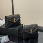 YSL Loulou Puffer – Borsa – Nero