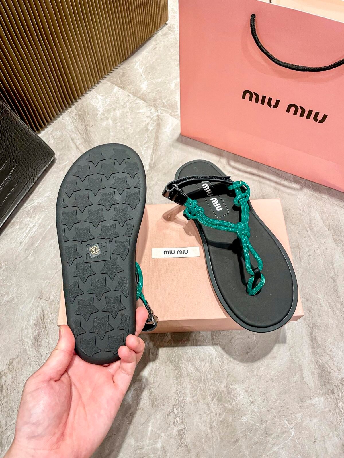 MIU Rope Sandals – Sandals — 8