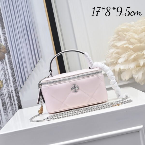 TB new Kira makeup box bag, made of soft an