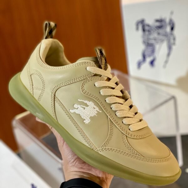 BBR Arthur Vintage Check Beige Leather - Sneakers