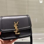 YSL Cassandra Small Black Leather – Borsa