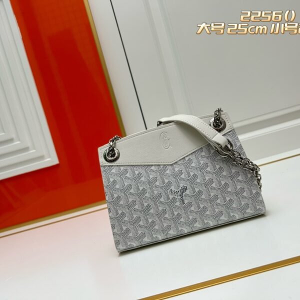GYD Anjou Mini White GYDine Canvas - Bag