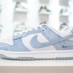 NK SB Dunk Low Supreme – Sneakers – Blue
