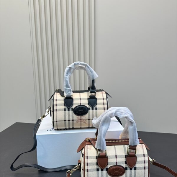 BBR Mini Barrel Bag Checkered Canvas - Bag