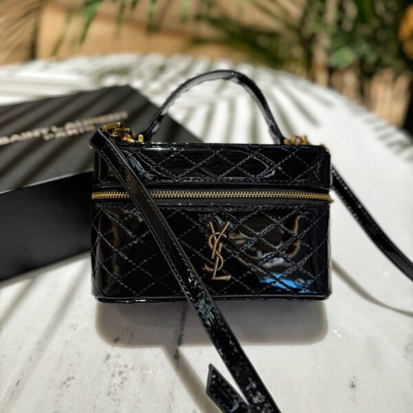 YSL Uptown Box Patent Leather - Bag