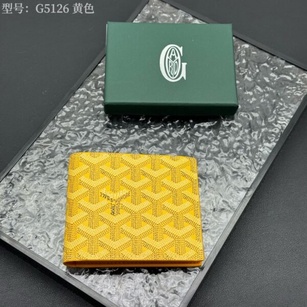 GYD Saint Sulpice Yellow GYDine Canvas - Wallet