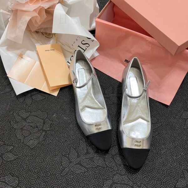 MIU Mary Jane Ballet Flats - Shoes