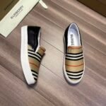 BBR Vintage Check Slip-On Beige/Black – Shoes