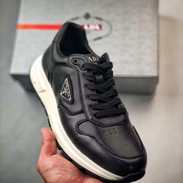 PR America's Cup Black Leather - Sneakers