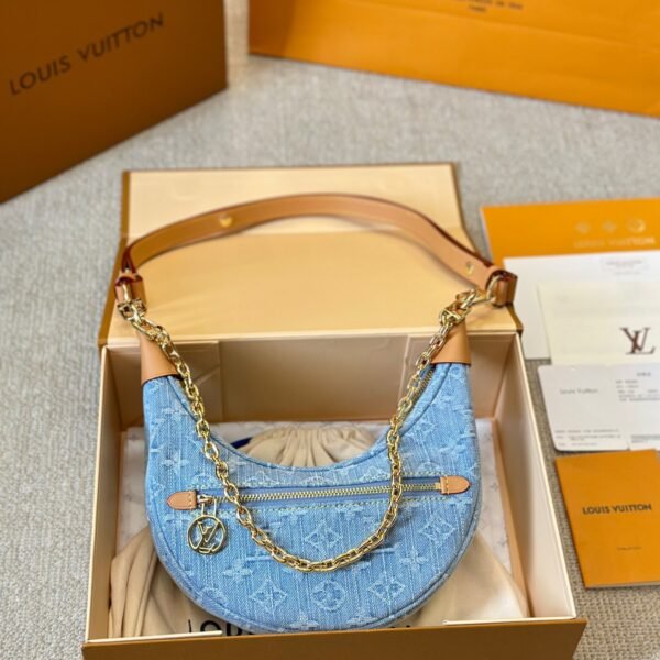LV Loop Denim Monogram - Bag