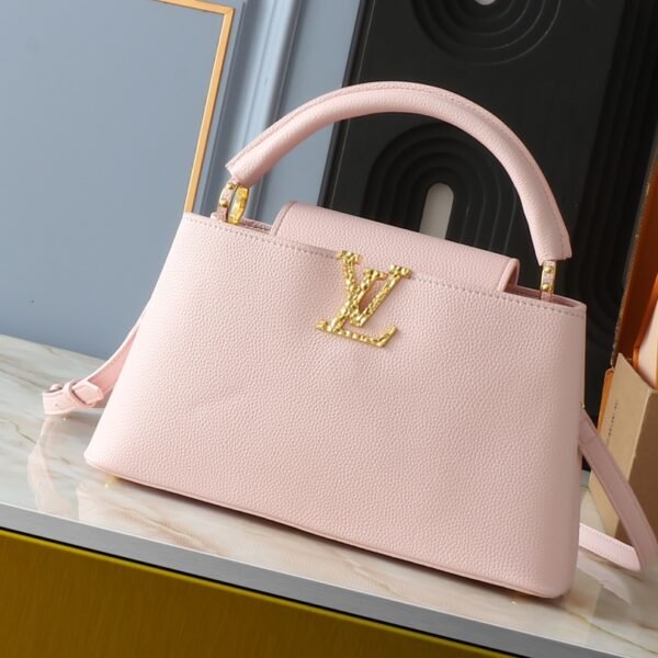 LV Capucines BB Pink Leather - Bag