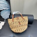 YSL Panier Medium Raffia – Borsa