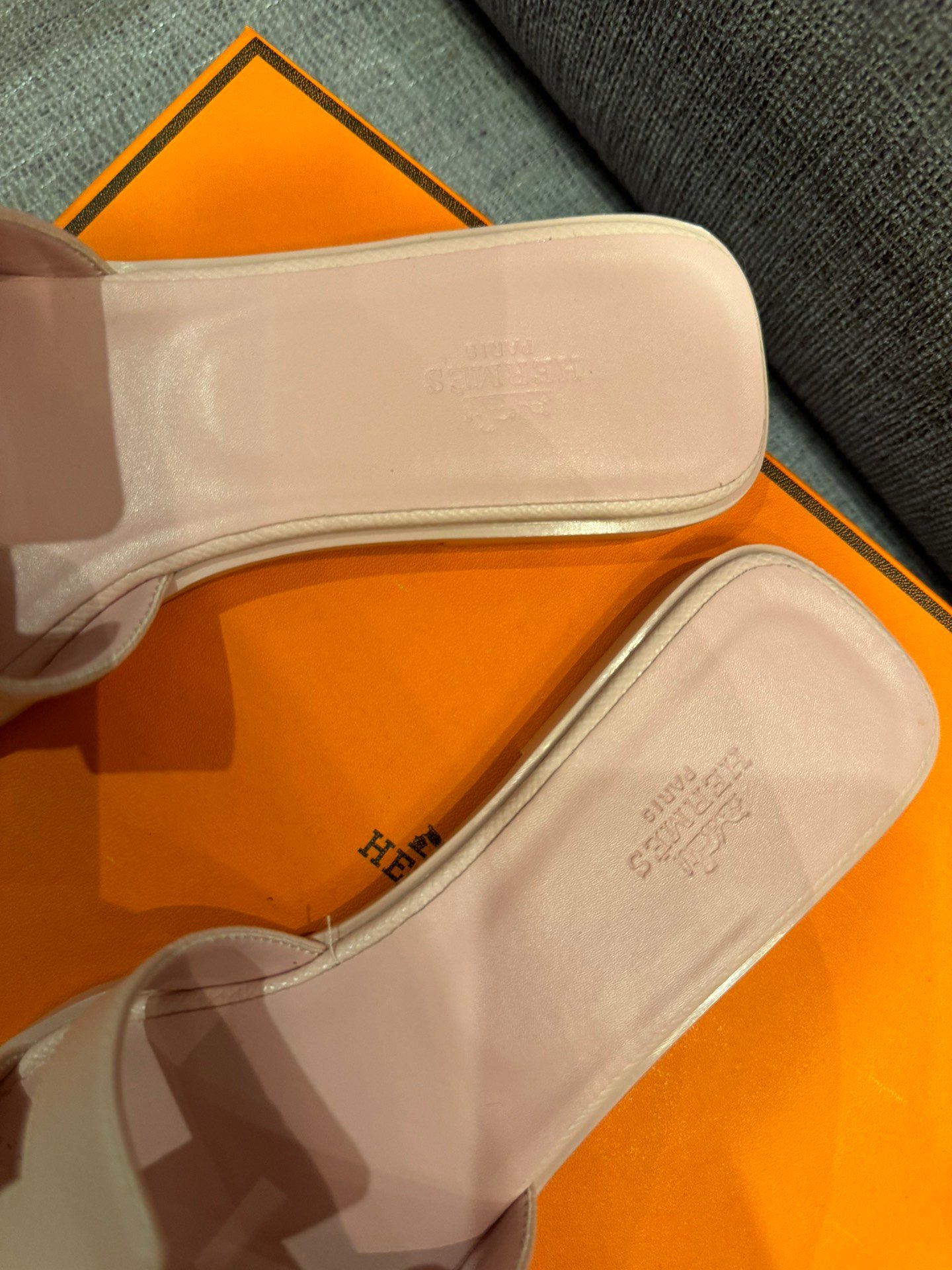 HM Oran Sandals Pink Leather - Sandals - Image 5