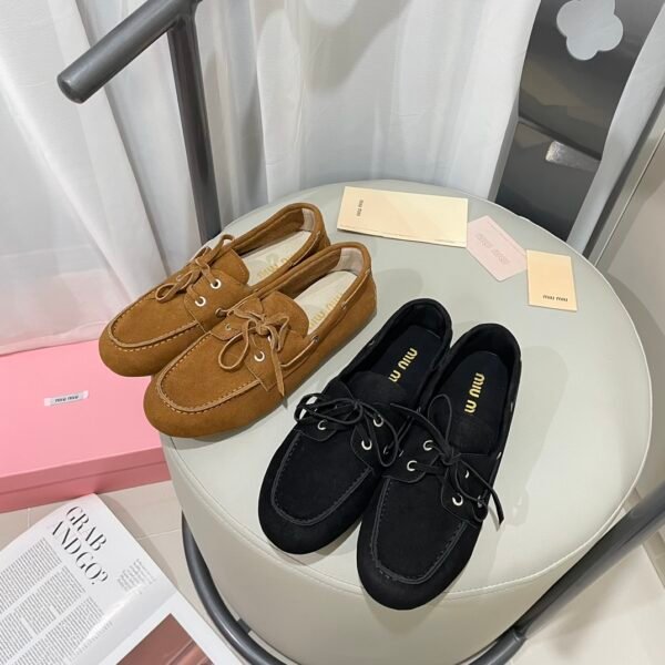 MIU Laced Loafers - Shoes