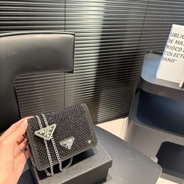 PR Cleo Satin Crystal Black - Bag
