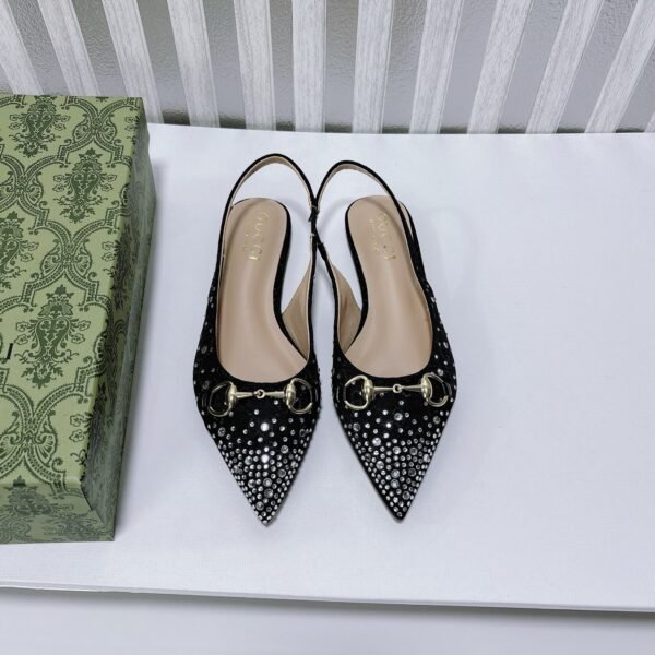 GG Horsebit Slingback - Heels