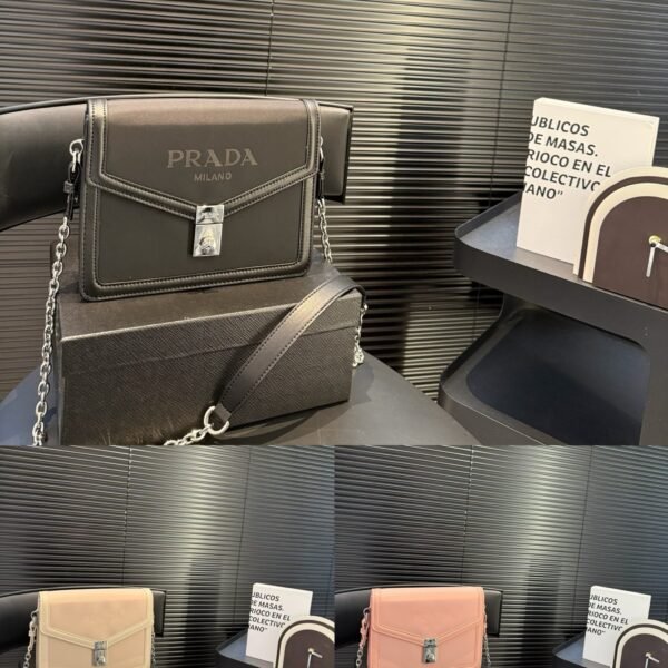 PR Sidonie Black Leather - Bag