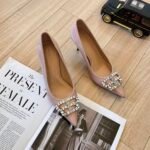 BAL Diamond BB Pointed Toe Pumps – Heels
