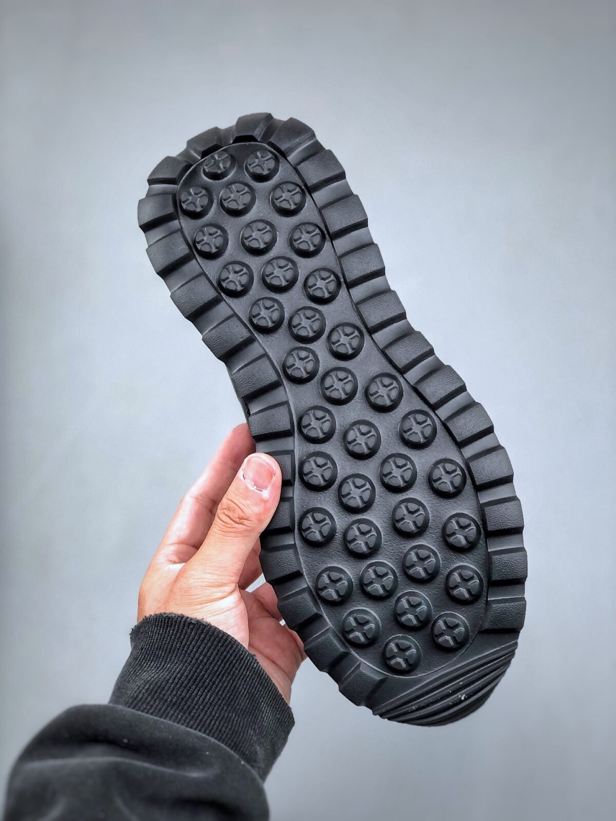 PR Cloudbust Thunder Low Black Leather/Suede – Sneaker — 8