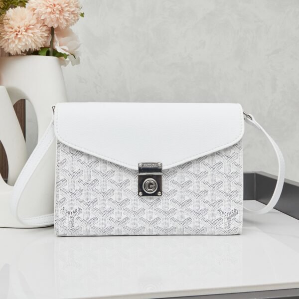 GYD Belvedere PM White GYDine Canvas - Bag