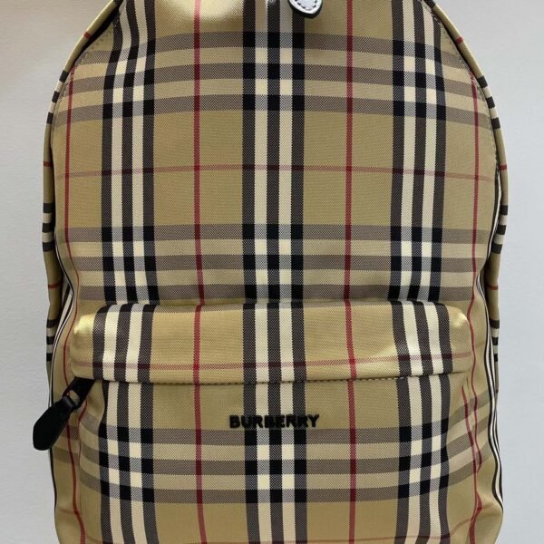 BBR Vintage Check Backpack Beige Check - Backpack
