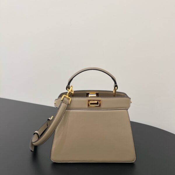FD Peekaboo ISeeU Petite Khaki Leather - Bag
