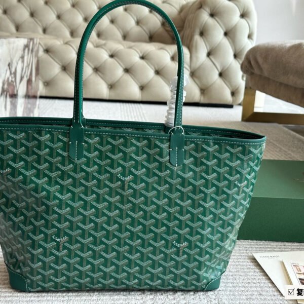 GYD Saint Louis PM Green GYDine Canvas - Bag