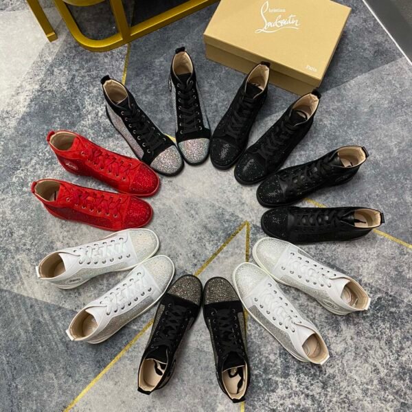 CL Louis Orlato Strass White/Silver - Sneakers