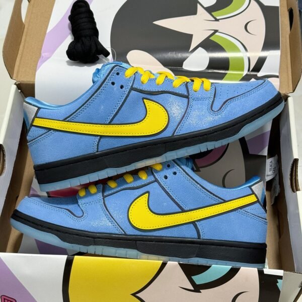 NK Dunk Low Powerpuff Girls Buttercup - Sneakers