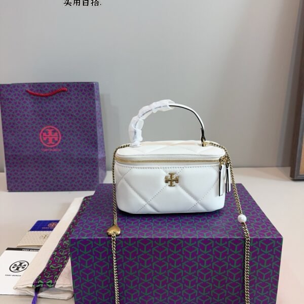 TB handle box makeup bag