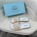 PR Raffia Slides – Slides – Red