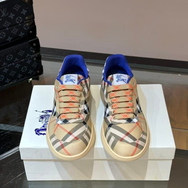 BBR Vintage Check Sneakers Beige Check - Sneakers