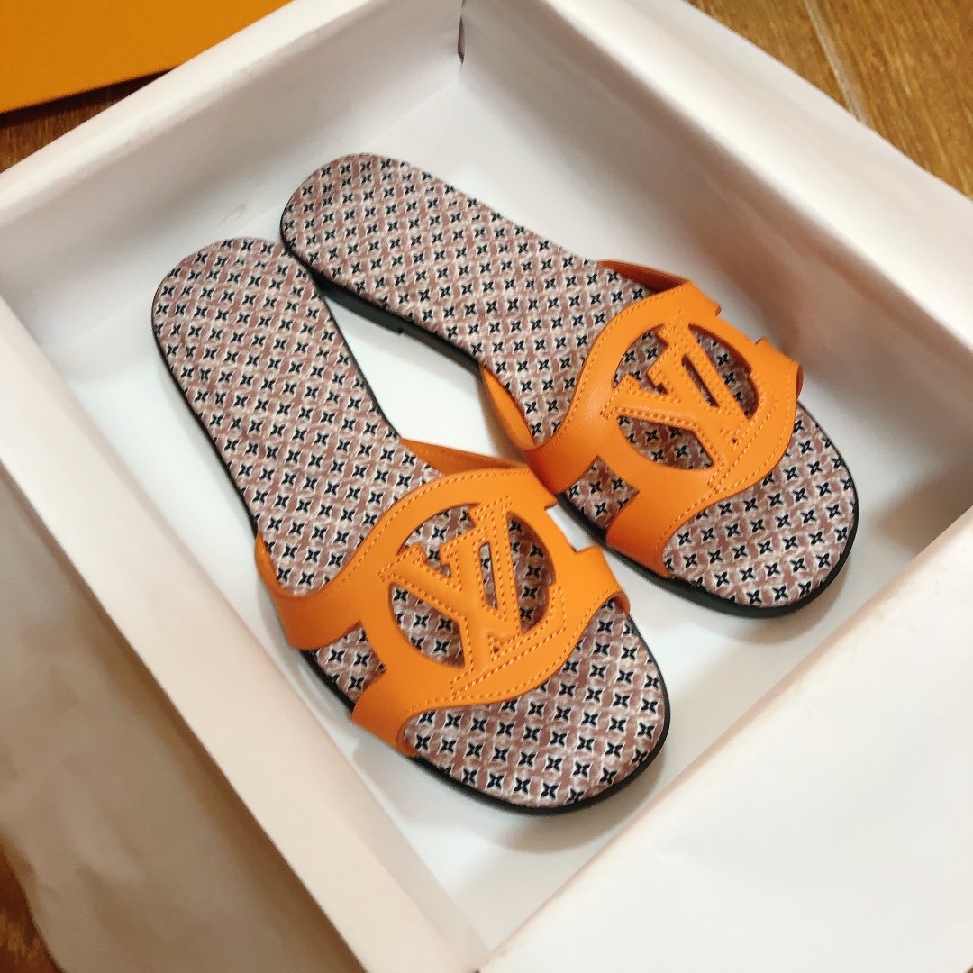 LV Paseo Flat Comfort Sandal Orange - Sandals