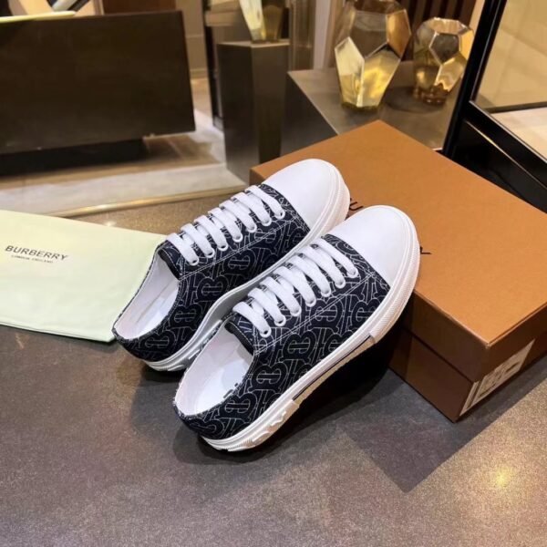 BBR Monogram Print Sneakers Black/White - Sneakers