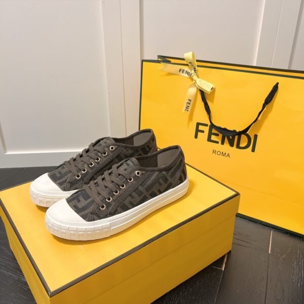 FD FF Vertigo Monogram Canvas - Sneakers