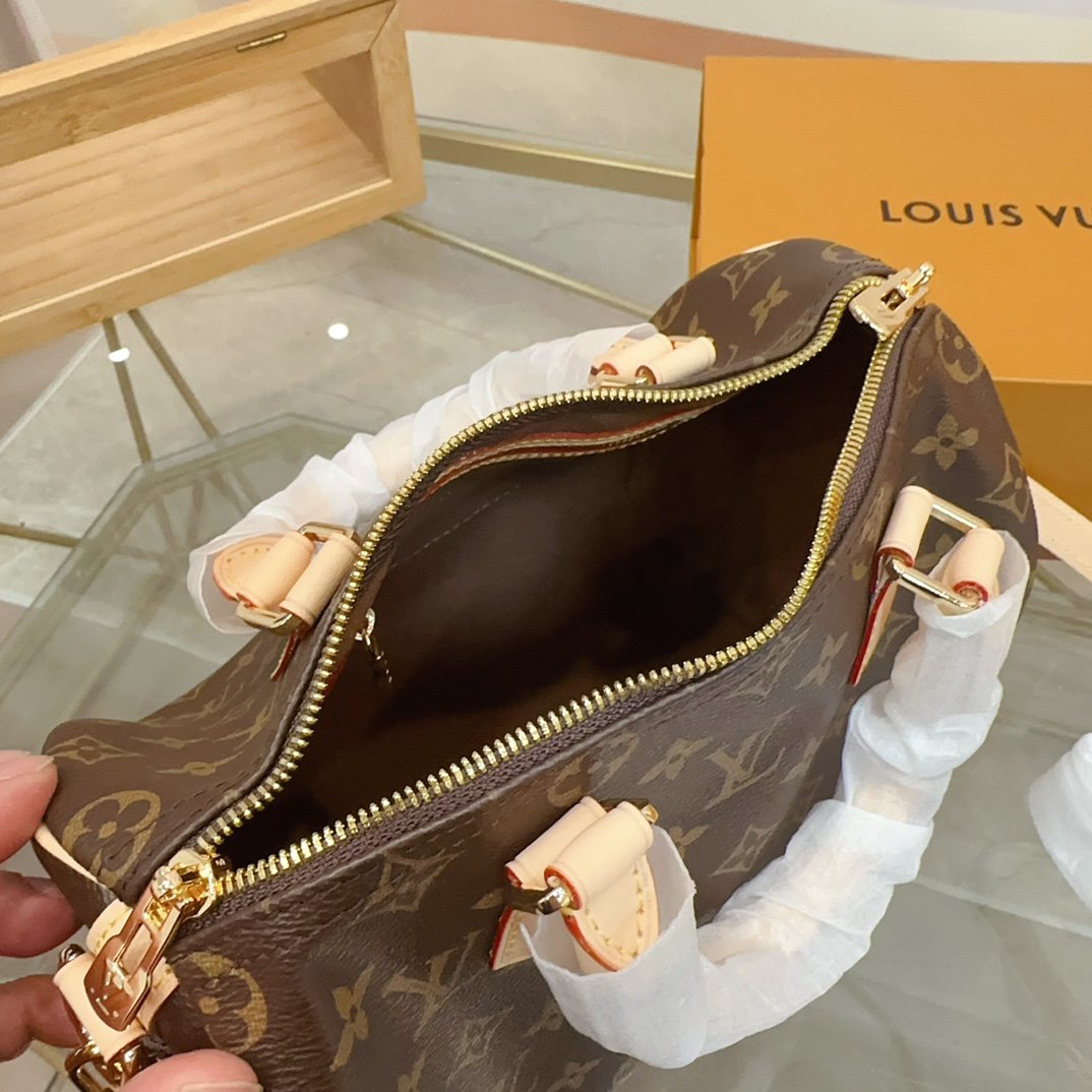 LV Speedy Bandoulière 25 Monogram Canvas - Bag - Image 9