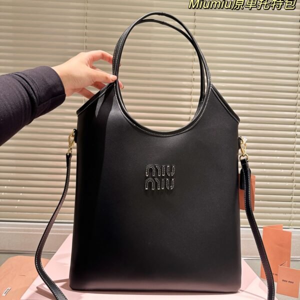 MIU Wander Black Leather - Bag